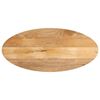 vidaXL Blat de masă oval, 90x40x2,5 cm, lemn masiv de mango