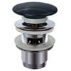 SCH&Uuml;TTE Capac supapă de scurgere cu design 1&frac14;"x65mm, negru