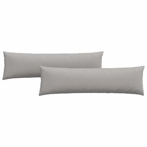 vidaXL Perne pentru canapea 2 pcs Gri 145 x 40 cm țesătură