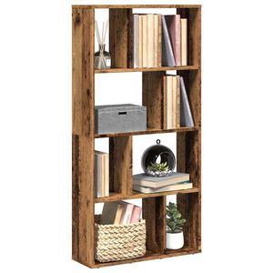 vidaXL Bibliotecă, lemn vechi, 60x20x120,5 cm, lemn prelucrat