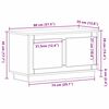 vidaXL Cabinet TV stejar artizanal 80 x 35 x 45 cm Lemn compozit