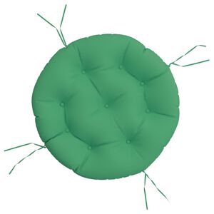 vidaXL Pernă rotundă verde, &Oslash; 60 x11 cm, țesătură Oxford