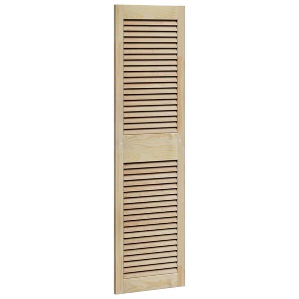 vidaXL Ușă de Dulap cu ușă 2 pcs natural 140,5 x 2,1 x 39,5 cm