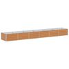 vidaXL Strat &icirc;nălțat de grădină Maro deschis 480 x 80 x 45 cm