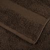 vidaXL Prosoape premium, SOLUND 10 buc maro 100x200cm 600gsm