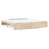 vidaXL Cadru de pat fără saltea, 200x200 cm, lemn masiv