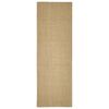 vidaXL Covor din sisal pentru st&acirc;lp de zg&acirc;riat, 100x300 cm