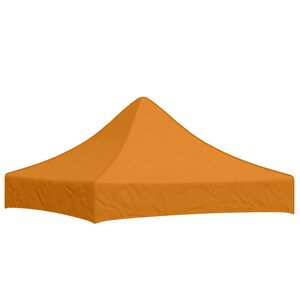 vidaXL Acoperiș pentru cort de petrecere portocaliu 2 x 2 m, 270 g/m&sup2;