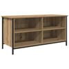 vidaXL Cabinet TV 100 x 40 x 50 cm Stejar Artizanal Lemn compozit