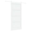 vidaXL Ușă glisantă 93 x 202 cm Lemn prelucrat Alb