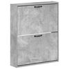 vidaXL Dulap pentru pantofi montat pe perete HOORN 71 x 17 x 86 cm