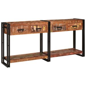 vidaXL Mese consolă 2 buc. Multicolour 161 x 33 x 75 cm