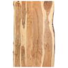 vidaXL Blat de masă, 100x(50-60)x3,8 cm, lemn masiv de acacia