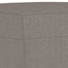 vidaXL Set de canapea cu perne, 4 piese, gri taupe, material textil