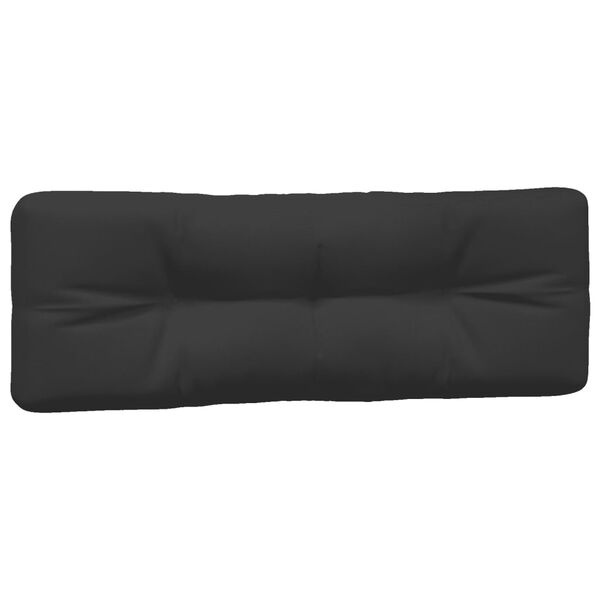 vidaXL Perne de paleți, 7 buc., negru, material textil