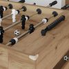 vidaXL Masă de Foosball Stejar Artizanal 146,5 x 74 x 85 cm