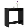 vidaXL Masă de bar Stejar Negru 102 x 50 x 103,5 cm Lemn compozit
