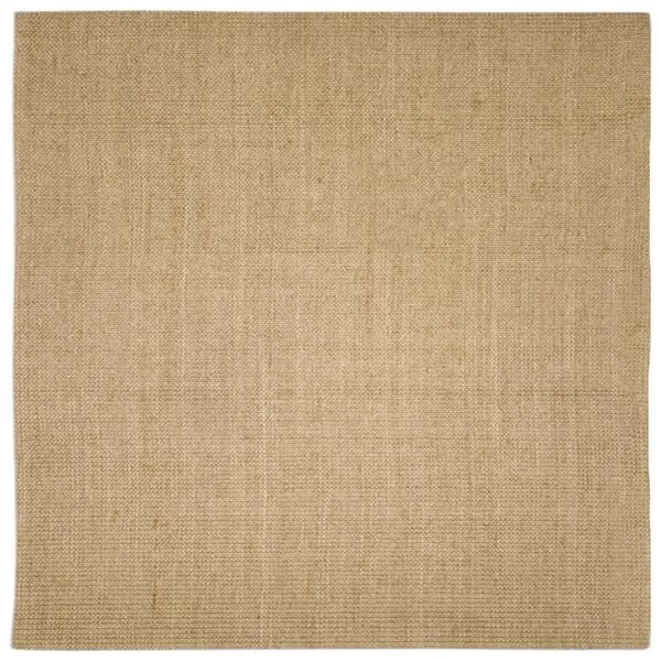 vidaXL Covor din sisal pentru stâlp de zgâriat, 100x100 cm