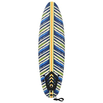 vidaXL Placă de surf, 170 cm, model frunză