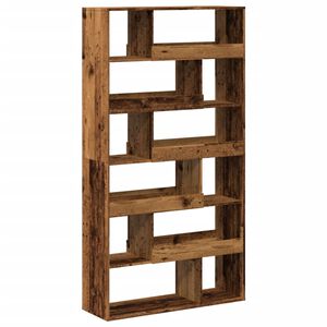 vidaXL Bibliotecă, lemn vechi, 100x33x187,5 cm, lemn prelucrat