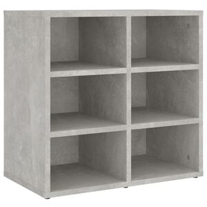 vidaXL Pantofar, gri beton, 52,5x30x50 cm