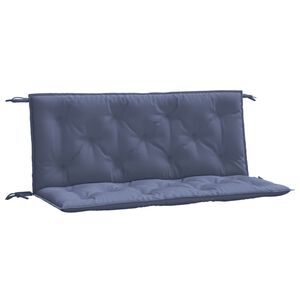 vidaXL Perne bancă de grădină 2buc. bleumarin 120x50x7cm textil oxford
