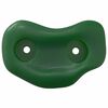 vidaXL Priză de escaladă 12 pcs Verde 100 x 67 x 43 mm PP