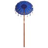 vidaXL Parasol Balinez albastru 95 x 95 x 260 cm