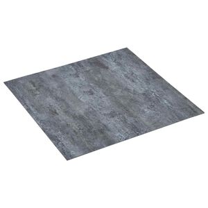 vidaXL Plăci de pardoseală autoadezive Marmură gri 30,5 x 30,5 cm