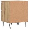 vidaXL Noptiere, 2 buc., stejar artizanal, 40x35x50 cm, lemn prelucrat