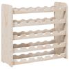 vidaXL Suport de vinuri, 67,5x25x60 cm, lemn masiv de pin