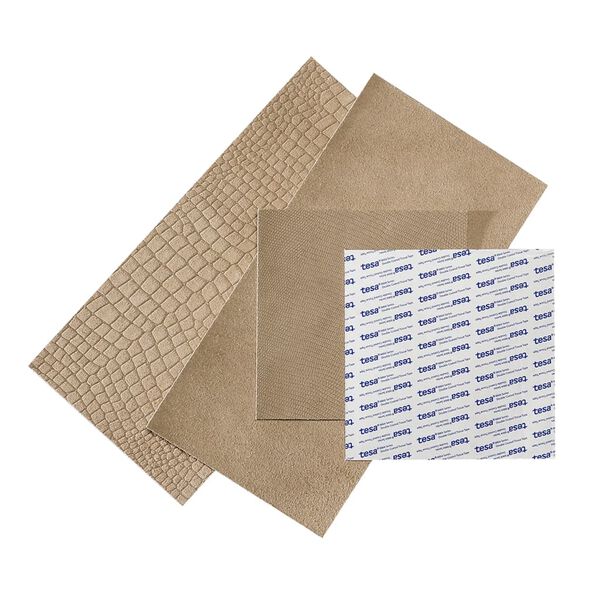 WallArt Plăci tip piele Borret, 32 buc., bej nisipiu