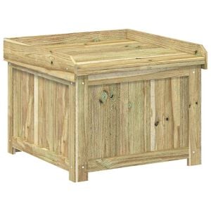 vidaXL Cutie pentru perne de exterior Lemn de pin tratat