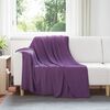 vidaXL Pături de aruncat 24 pcs Violet 200 x 150 cm Molton