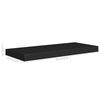 vidaXL Rafturi de perete, 4 buc., negru, 60 x 23,5 x 3,8 cm, MDF