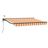 vidaXL Cort electric retractabil 2,5 x 2 m Poliester cu acoperire PU