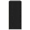 vidaXL Dulap pentru pantofi cu raft Stejar Negru 103 x 30 x 67 cm