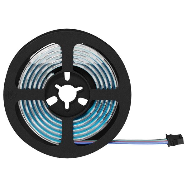 vidaXL Bandă LED 2 pcs Negru și transparent 950 mm Cupru și Plastic