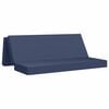 vidaXL Canapea Pat Pliabilă 180 x 67 x 45 cm albastru