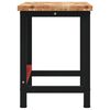vidaXL Banc de lucru 140x60x83 cm lemn masiv de acacia, dreptunghiular