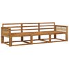 vidaXL Set de canapele de exterior 3 pcs natural Lemn Solid de Acacia