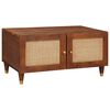 vidaXL Masă de cafea 80 x 50 x 40 cm Lemn de mango solid