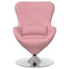 vidaXL Fotoliu ou Roz Catifea
