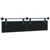 vidaXL Cap de pat suspendat Pe perete albastru 210 x 55 x 7 cm Catifea