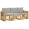 vidaXL Seturi de canapele Lemn Solid de Acacia