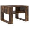 vidaXL Masă de cafea Stejar fumuriu 66 x 53 x 45 cm Lemn compozit