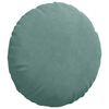 vidaXL Perne de Șezut 2 pcs Verde Mării &Oslash; 40 x 13 cm Catifea