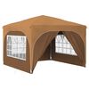 vidaXL Cort de Petrecere Pop-up 290 x 290 x 245 cm Bej