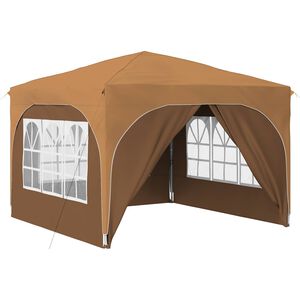 vidaXL Cort de Petrecere Pop-up 290 x 290 x 245 cm Bej