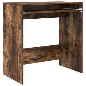 vidaXL Birou Stejar fumuriu Lemn prelucrat 77.5 x 43 x 79 cm